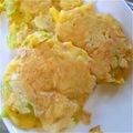 サーモンLOVE's cooksnap of when they made 離乳食手づかみにお豆腐入りお好み焼き.