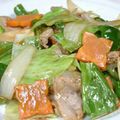 ぶーさん★'s cooksnap of when they made 春キャベツで＊シャキシャキ野菜炒め.