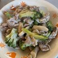 白モンブラン's cooksnap of when they made ブロッコリーと豚肉とエリンギの炒めもの.