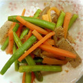 りあけんたママ's cooksnap of when they made いんげんと蒟蒻のおかか煮.