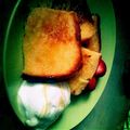 guud's cooksnap of when they made おうちカフェ♡バゲットフレンチトースト♡.