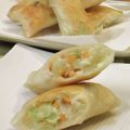 まんまるらあて's cooksnap of when they made チーズがとろ～りのグラタン風♪春巻き.