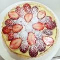 pgyaaayk's cooksnap of when they made 苺とチョコとカスタードクリームのタルト.