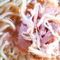 あざらしの赤ちゃん's cooksnap of when they made キャベツのコチュマヨ和えで中華そば.