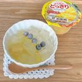 まこさんど's cooksnap of when they made ひんやりデザート！ゼリーに寒天をプラス.