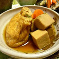 ｋｅｉたん's cooksnap of when they made 鰻もち巾着の✿ฺ煮物.