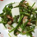 ayachin123's cooksnap of when they made 長芋・ほうれん草・ベーコンのサラダ.