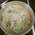 かほかいとママ's cooksnap of when they made 青梗菜と鮭のクリーム煮.