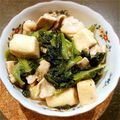 のんつうママ's cooksnap of when they made 小松菜と凍み豆腐（高野豆腐）の炒め物.
