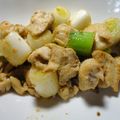 himikocook's cooksnap of when they made 鶏胸肉と長ネギのガーリックレモン炒め.