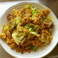 かずみ0128's cooksnap of when they made ☆ふんわり卵とキャベツと豚肉の炒め物☆.