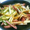 おみぶ's cooksnap of when they made スパムポテト炒め.