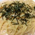 ★ももちゃんのママ★'s cooksnap of when they made 簡単にお店の味！たらこクリーミーパスタ♪.