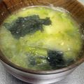 ぶーたーこー's cooksnap of when they made 即席風☆海苔の味噌汁.