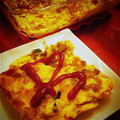 まやんヌ's cooksnap of when they made かぼちゃのスペインオムレツ.