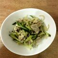 KAOKAORINN's cooksnap of when they made メインじゃない、豚しゃぶの和え物‼.