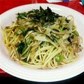 お墨付き's cooksnap of when they made ほうれん草de和風パスタ.