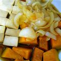 twinsのまま's cooksnap of when they made 冬至にも☆高野豆腐とかぼちゃの煮物.