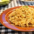 patisier's cooksnap of when they made 糸こんにゃくのペペロンチーノ風.