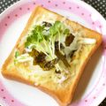 jelwee's cooksnap of when they made ダブル玉葱の和トースト.