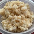 のんのんSTELLA's cooksnap of when they made 炊飯器で！玄米ご飯の炊き方.