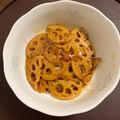 のわたん's cooksnap of when they made シャキシャキ蓮根きんぴら.