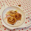 ☆pinon☆'s cooksnap of when they made 簡単ハートのチョコパイ.