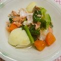 Haru Haru's cooksnap of when they made 塩鮭と根菜の汁.