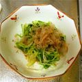 junjun2002's cooksnap of when they made シンプル☆水菜のおひたし.