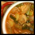 ｈｉｍａｃｏ's cooksnap of when they made 【糖質制限】チキンとゴボウのトマト煮.