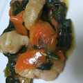うささお's cooksnap of when they made 老化防止★にんじんとほうれん草の鶏肉炒め.