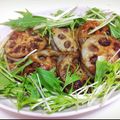 ＊えくぼママ＊'s cooksnap of when they made シャキシャキ☆レンコン挟み焼き！.