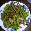 ななのぱぱ's cooksnap of when they made 超簡単！にんにくの芽と豚バラ肉の炒め物.