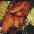 ぷーーたん's cooksnap of when they made お弁当にも！鮭のカレー風味照り焼き.