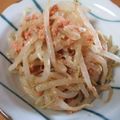 だああ's cooksnap of when they made ♡もやしとしゃけのサラダ♡.