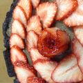 ★☆ミッチー☆★'s cooksnap of when they made 贅沢！チョコカスタードいちごタルト.