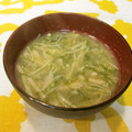 m@n@'s cooksnap of when they made 母の味！　簡単　深い　えのきのおみそ汁.