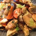得能嫁's cooksnap of when they made 鶏肉と野菜たっぷりオイスターソース炒め.