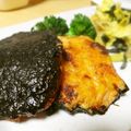 まきーころ's cooksnap of when they made ふわふわヘルシー☆豆腐と鶏ひきの磯辺焼き.