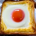 ルミー☆'s cooksnap of when they made 朝に最適♡簡単♡♡目玉焼きトースト♡.