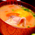 窓際主婦★'s cooksnap of when they made かぼちゃのだんご汁.