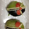 KEIchanss's cooksnap of when they made ☆仮面ライダーダブル☆キャラ弁♪.