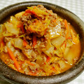 どんぴんたん's cooksnap of when they made 時短白菜のひき肉炒め.
