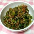 きょんこんちゃん's cooksnap of when they made 大根葉とちりめん炒め.