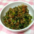 きょんこんちゃん's cooksnap of when they made 大根葉とちりめん炒め.