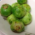 りちゃあ's cooksnap of when they made さっぱり〜♪芽キャベツのマスタード和え.