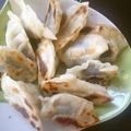 ヒヤク's cooksnap of when they made ジャンボ餃子風簡単おやき.
