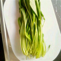 もちゃたろう's cooksnap of when they made 京野菜の定番、壬生菜の切り方　京都カフェ.