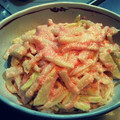 saki1230's cooksnap of when they made 大根と明太マヨの和え物！.