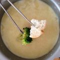 ゆのゆのらぶ's cooksnap of when they made 野菜たっぷり♪我が家のチーズフォンデュ.